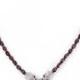 Natural Oval Cut Red Ruby & Pink Sapphire Jaguar Necklace
