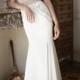 Alon Livné White Michele Beaded Cap Sleeve Mermaid Gown (In Selected Stores Only) 