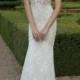 Alon Livné White Angel Beaded Spaghetti Strap Gown (In Selected Stores Only) 