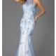 High Neck Sleeveless Open Back Dress - Brand Prom Dresses