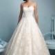 Allure Bridals 9217 Strapless Tulle and Lace Wedding Dress - Crazy Sale Bridal Dresses
