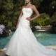Casablanca Bridal 1986 - Casablanca Bridal Strapless Wedding Long Asymmetrical Dress - 2017 New Wedding Dresses