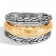 John Hardy Classic Chain Hammered Ring 