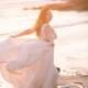 Plus Size Sweep Train Pink Aline Sleeveless V-Neck Zipper Up Summer Beach Chiffon Wedding Gown - overpinks.com