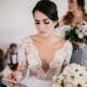 Stylish Wedding At The M Building In The Miami Art District With Anne Barge Gown