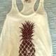 Brand New Adorable Pinapple Shirt Boutique