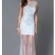 Long Sky Blue Sleeveless Illusion Prom Dress E1908 - Brand Prom Dresses
