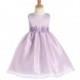 Blossom Lilac Satin Bodice w/ Organza Skirt Style: BL202 - Charming Wedding Party Dresses