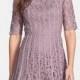 Women's Adrianna Papell Lace Fit & Flare Dress