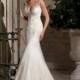 Mori Lee 2710 Sheer Back Fit and Flare Wedding Dress - Crazy Sale Bridal Dresses