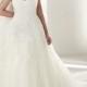 Pronovias Alcanar Strapless Lace & Tulle Gown (In Selected Stores Only) 