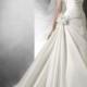 Pronovias Semilla Strapless Ruched A-Line Gown (In Selected Stores Only) 
