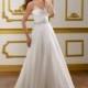 Mori Lee 1809 Strapless Chiffon Wedding Dress - Crazy Sale Bridal Dresses
