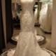 Glamour Trumpet-Mermaid Spaghetti Strap Chapel Train Lace Ivory Sleeveless Zipper Wedding Dress with Appliques - Top Designer Wedding Online-Shop