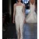 Rivini - Spring 2014 - Venice Silk Charmeuse Sheath Wedding Dress with Beaded Tulle Overlay - Stunning Cheap Wedding Dresses