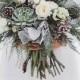 36 Stunning Winter Wedding Bouquets