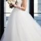 Wedding Ball gown, Fairy Wedding Dress in white, Long Bridal Gown, A line Wedding Dress, Princess Wedding Dress