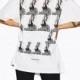 Must-have Vogue Printed 1/2 Sleeves Summer Edgy T-shirt - Bonny YZOZO Boutique Store