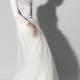 Carolina Herrera Spring/Summer 2018 Look 6 Ivory Vogue Floor-Length Bateau Aline Long Sleeves Tulle Beading Dress For Bride - Top Design Dress Online Shop