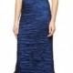 Alex Evenings Embellished Illusion Shirred Gown 