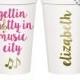 Bachelorette Party Favors, Bachelorette Party Cups, Nashville Bachelorette, Nashville Bachelorette Cups, Personalized Bachelorette Cups