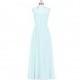 Mist Azazie Justine - Illusion Chiffon Floor Length Sweetheart Dress - Charming Bridesmaids Store