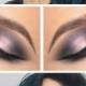 Metallic Purple Eye Shadow