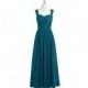 Ink_blue Azazie Zapheira - Back Zip Sweetheart Chiffon Floor Length Dress - Cheap Gorgeous Bridesmaids Store