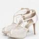 Viviana Ivory Lace Dress Shoes, Ivory Evening Heel, Lace Wedding Shoes, Lace Bridal Shoes, White Wedding Shoes, Bridal Shoes