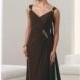 Ruched Evening Gown by Mon Cheri Montage 112918 - Bonny Evening Dresses Online 