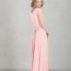 Long Bridesmaid Dress - Emma, Rose / Pink - Hand-made Beautiful Dresses