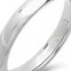 Wedding Band - Stainless Steel and 18k Gold Plated-Engravable