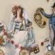 Digital Bridal Shower Decoration - Wedding Paper Doll - INSTANT Download - Bride, Groom And Dogs Vintage Art For Paper Crafting MA12M