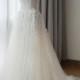 Floor Length Tulle Wedding Gown Fea
