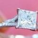21 Breathtaking Princess Cut Engagement Rings