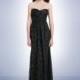 Bill Levkoff 1175 Strapless Sequin Lace Full Length Bridesmaid Dress - Crazy Sale Bridal Dresses