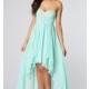 Strapless High Low Dress for Homecoming - Brand Prom Dresses
