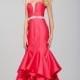 Jovani Lip Stick Strapless Mermaid Prom Dress 29370 -  Designer Wedding Dresses