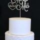 Wedding Cake Topper With Date