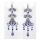 Helens Heart Earrings JE-BT015-S-Sapphire Helen's Heart Earrings - Rich Your Wedding Day