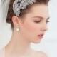 Crystal Bridal Hair Comb, Wedding Hair Pieces, Rhinestone Combs, Wedding Hair Accessories, Bridal Headpieces - $39.99 USD