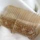 1920s Art Deco Gatsby Inspired Crystal Gold Veil Comb Wedding Hair Accessory-Vintage Victorian Edwardian Bridal Headpiece-"ALEKSIA gold