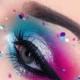 Blue And Pink Eye Makeup