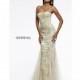 Sherri Hill 1709 Floral Mermaid Dress - Brand Prom Dresses
