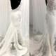 Low Back Wedding Dress, Lace Wedding Dress, Strapless Wedding Dress, Corset Wedding Dress, Mermaid Wedding Dress