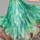 Sleeveless Chiffon Boho A-line Maxi Dress