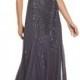 Adrianna Papell Beaded Sleeveless Gown 