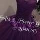 Eggplant or Plum Flower Girl Dress Lace Halter Tutu Dress Flower Girl Dress Sizes 2, 3, 4, 5, 6 up to Girls Size 12