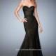La Femme 22481 Mermaid Dress with Shimmer Lining - Brand Prom Dresses