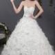 Fashion A-Line Sweetheart Chapel Train Lace Up-Corset Wedding Dress CWLT1307F - Top Designer Wedding Online-Shop